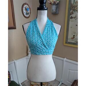 Vintage 1980s Fruit of the Loom Halter Top